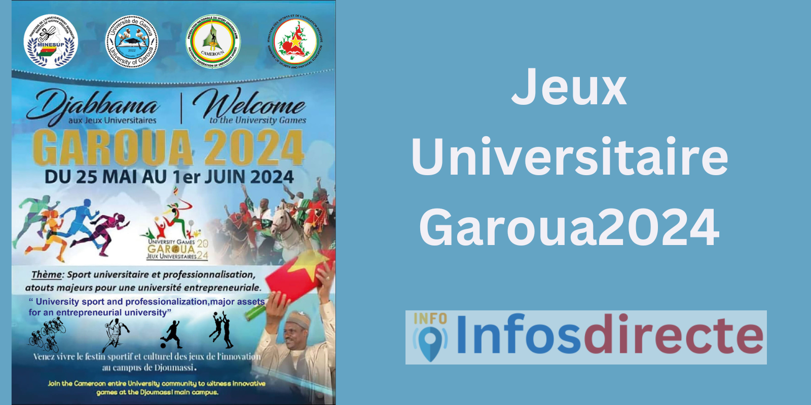 Jeux Universitaire Garoua2024