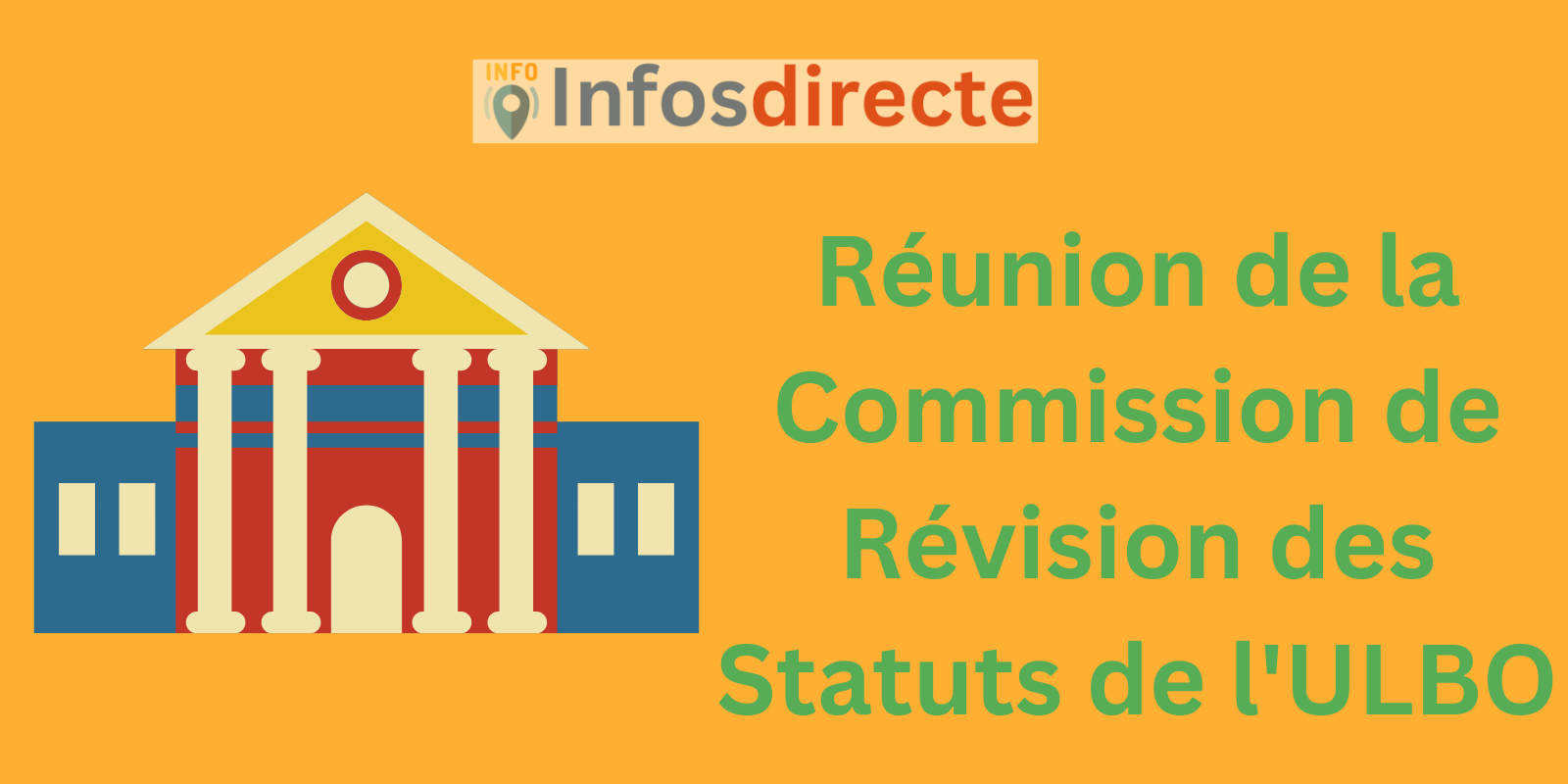 Réunion de la Commission de Révision des Statuts de l'ULBO