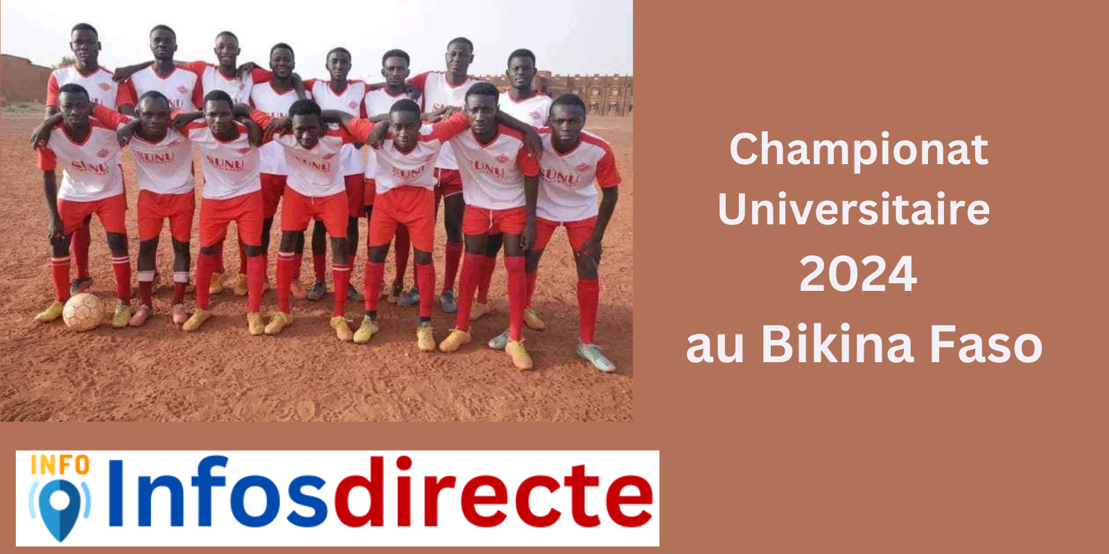 Championat Universitaire 2024 au Bikina Faso