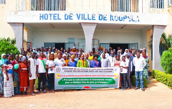 Burkina Faso / Koupèla s'engage pour la paix et la tolérance : une initiative de sensibilisation auprès des PDI et acteurs communautaires