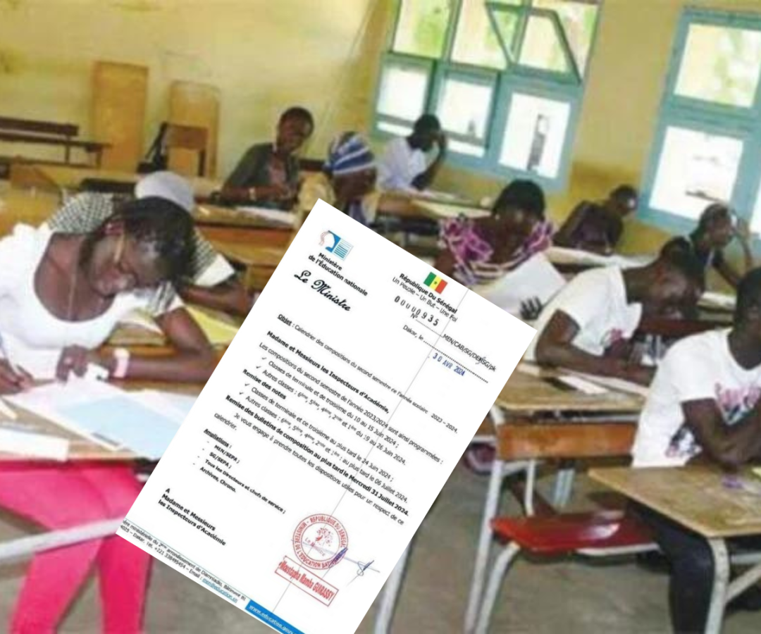 Circulaire d'Orientation en classe de Seconde pour l'année scolaire 2024-2025 au Sénegal