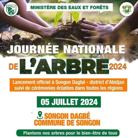 Journée Nationale de l'Arbre 2024 en Côte d'Ivoire