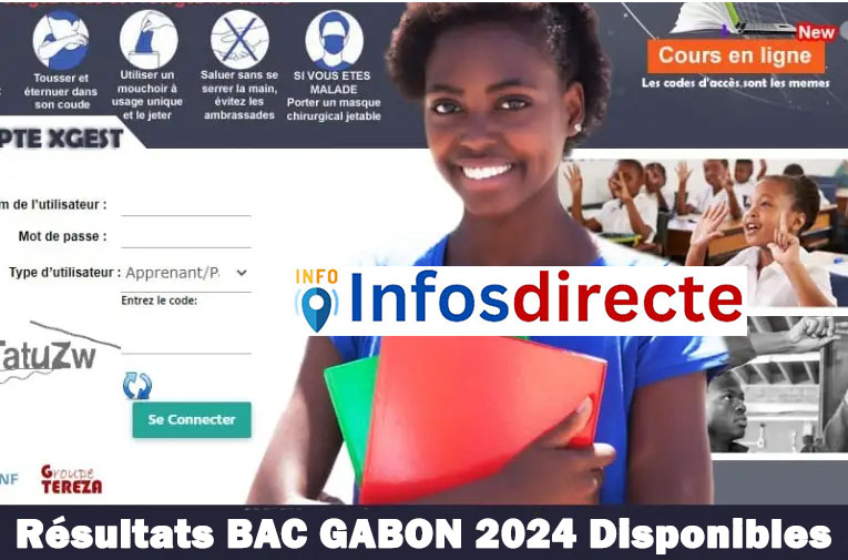 Résultats Bac Gabon 2024 en direct