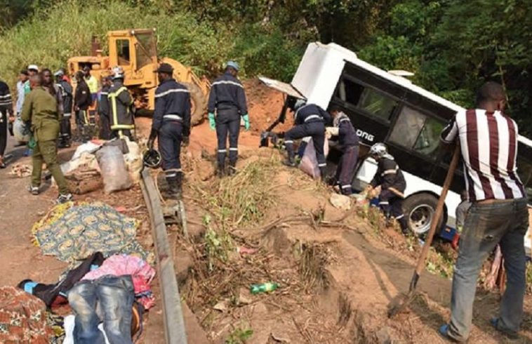 Un accident dévastateur sur la falaise de Dschang fait 05 morts et 25 blessés