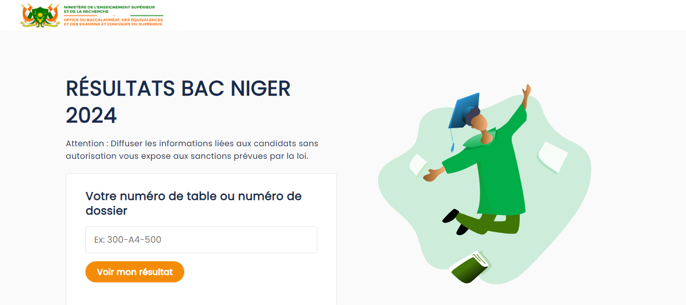 Resultats Office BAC Niger - bac niger 2024 disponible sur resultats.officebacniger.com