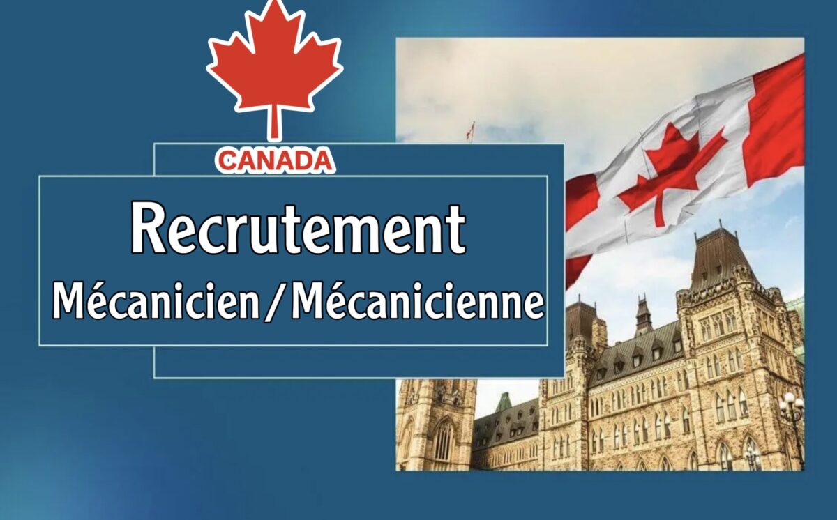 recrutement de plus de 4000 Mécaniciens au Canada 2024