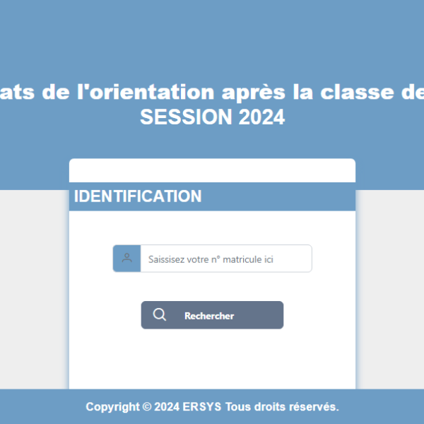 Résultats de l'orientation après la classe de 3ème session 2024 en Côte d'Ivoire