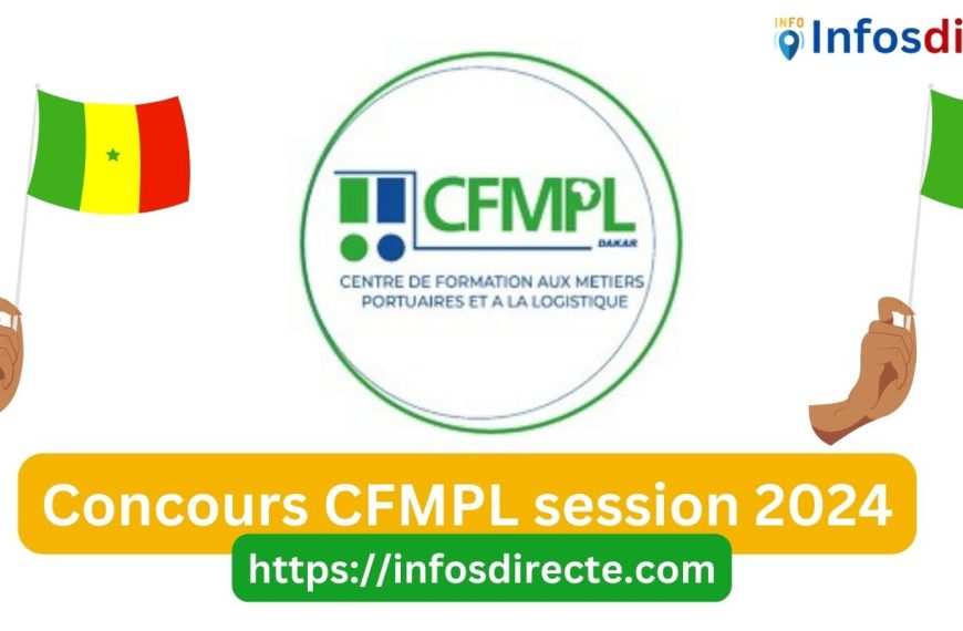 Ouverture du Concours CFMPL session 2024 niveau conducteur & technicien supérieur