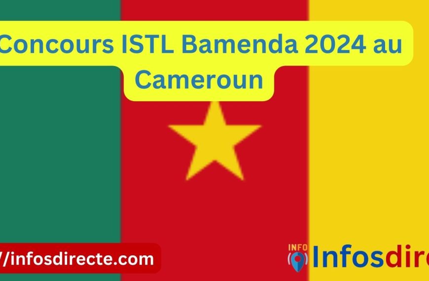 Concours ISTL Bamenda 2024 au Cameroun