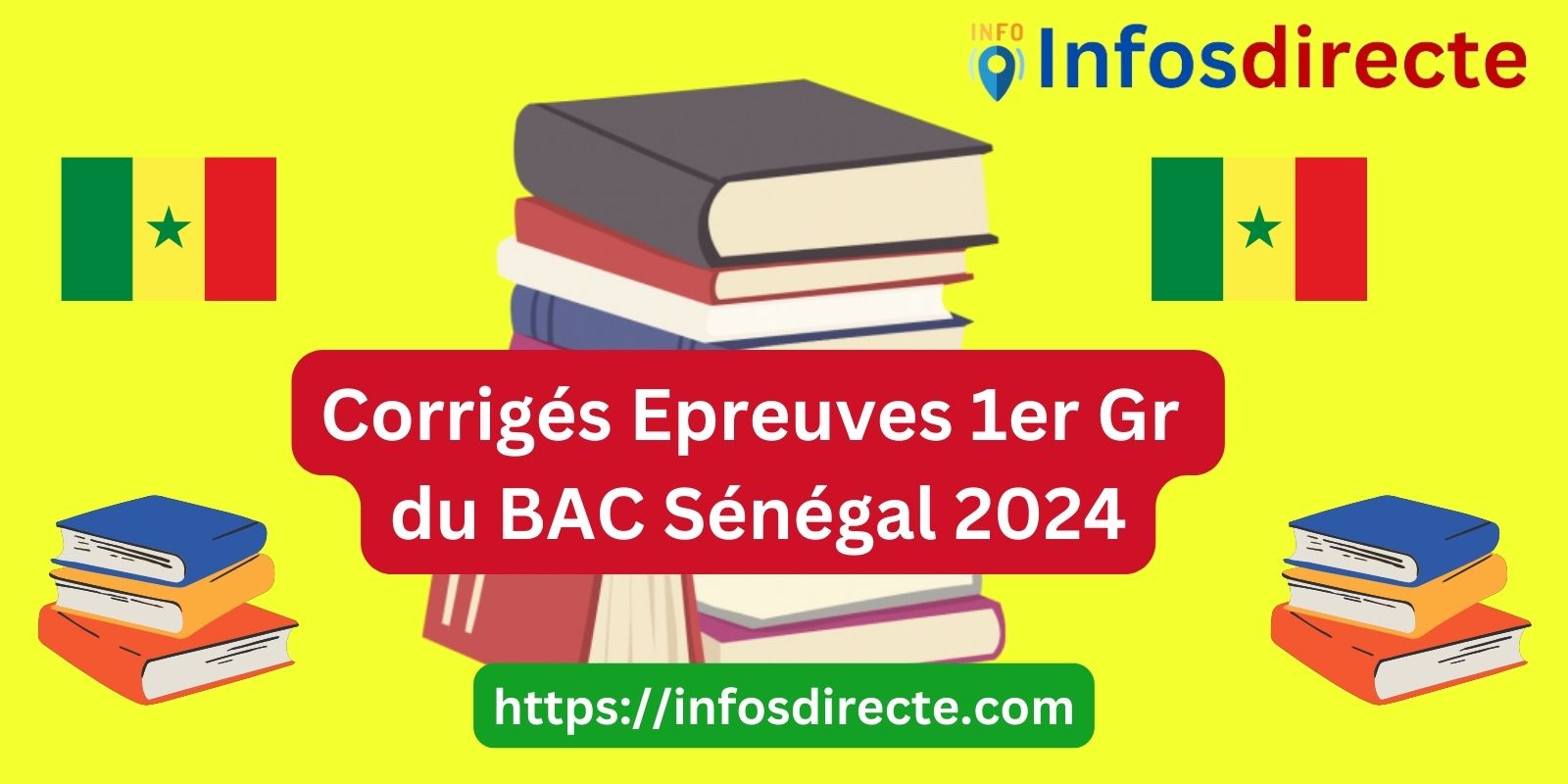 Corrigés Epreuves 1er Gr du BAC Sénégal 2024