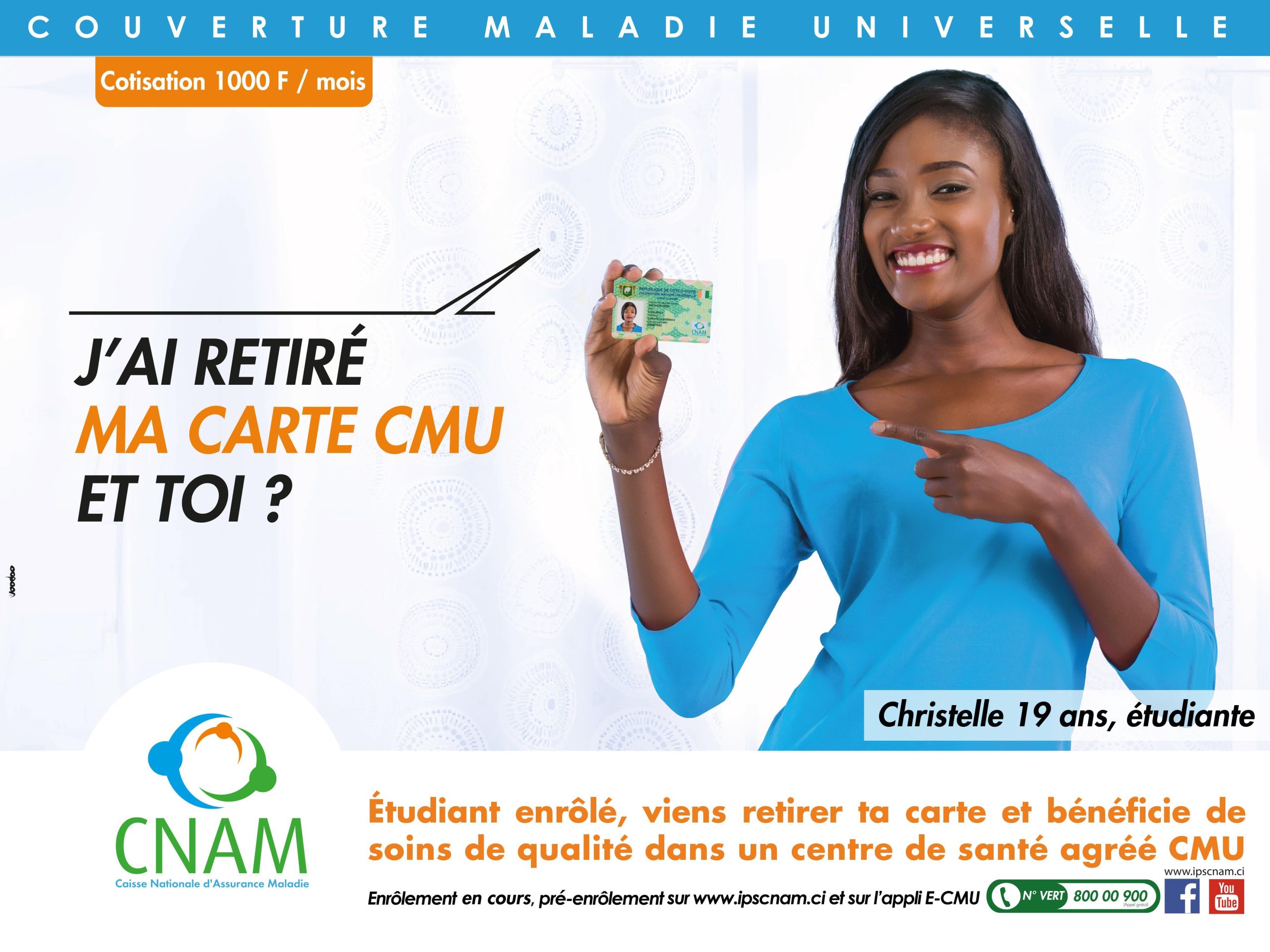 La Côte d'Ivoire adopte le numéro CMU comme identifiant de santé unique