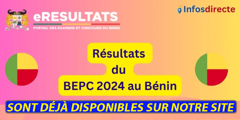 Découvrez maintenant les résultats du BEPC Bénin 2024 sur notre site