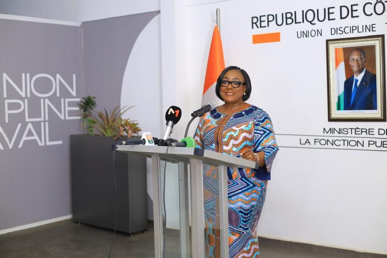 Progamme de passage des ministères et institutions au projet de récensement biométrique des fonctionnaires et agent de l'état 2024 en Côte d'Ivoire