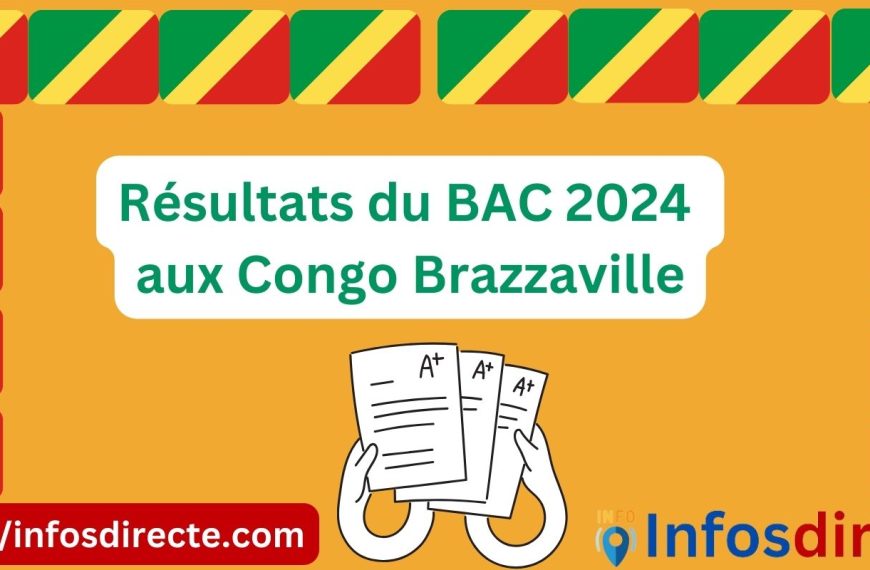 Les résultats du BAC 2024 aux Congo Brazzaville enfin disponible ce 13 juillet ?