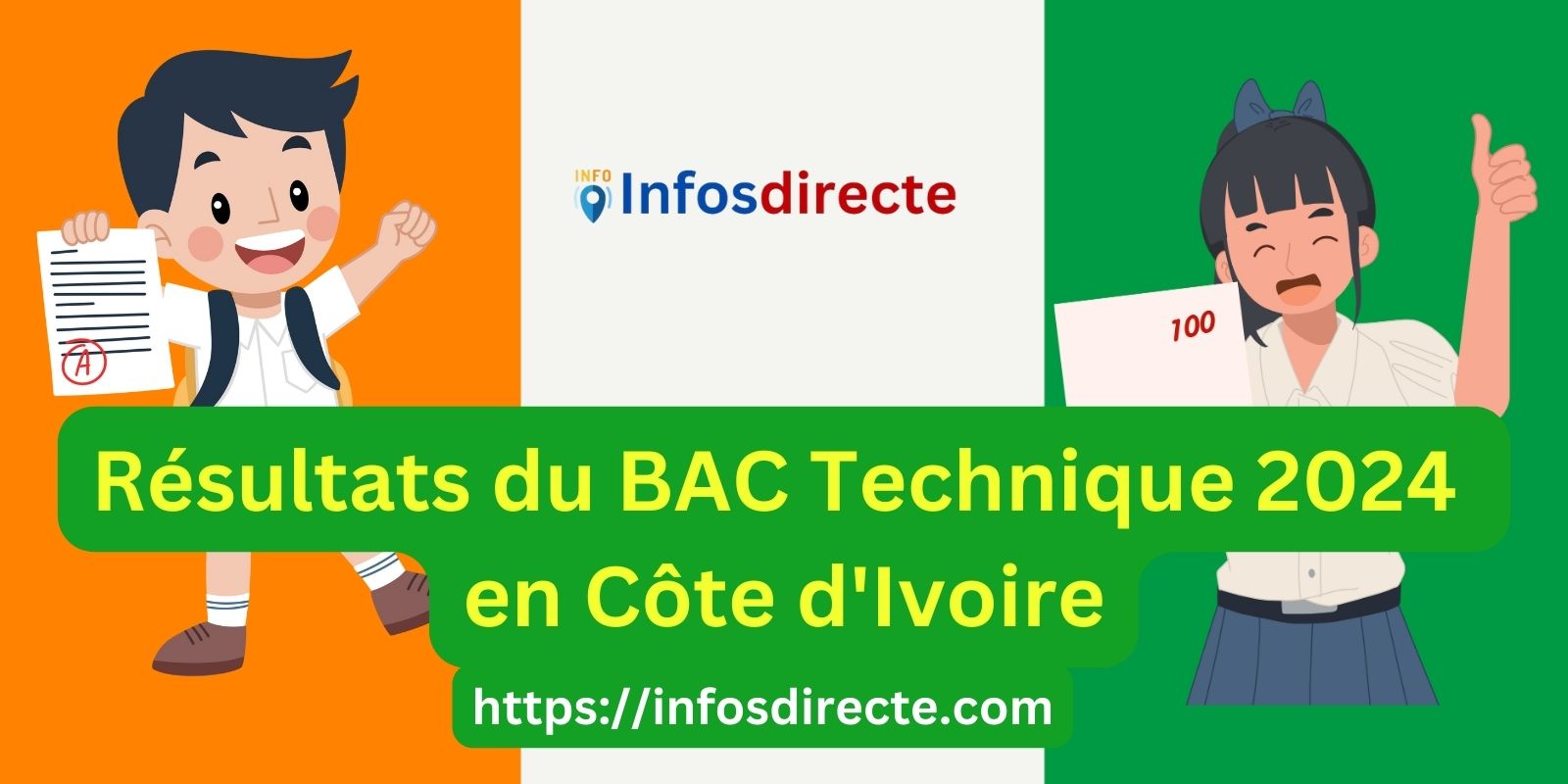 Résultats du BAC Technique 2024 en Côte d'Ivoire